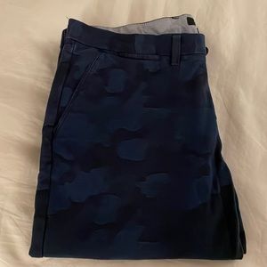 Tommy Hilfiger Navy Blue Camo Pants